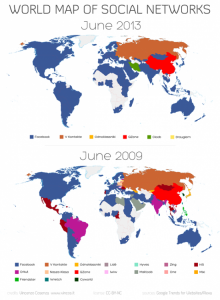 WorldMap-SocialNetwork